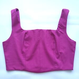 House Of Harlow 1960 Square Neck Crop Top